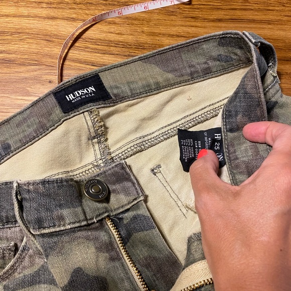 Hudson low cut camouflage jeans - Picture 6 of 11